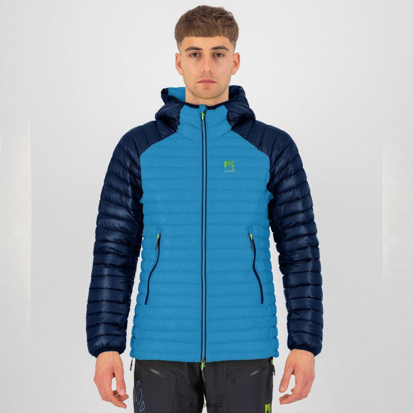alagna péřová bunda muži Karpos diva modrá/půlnoc bunda| T6XZZH17