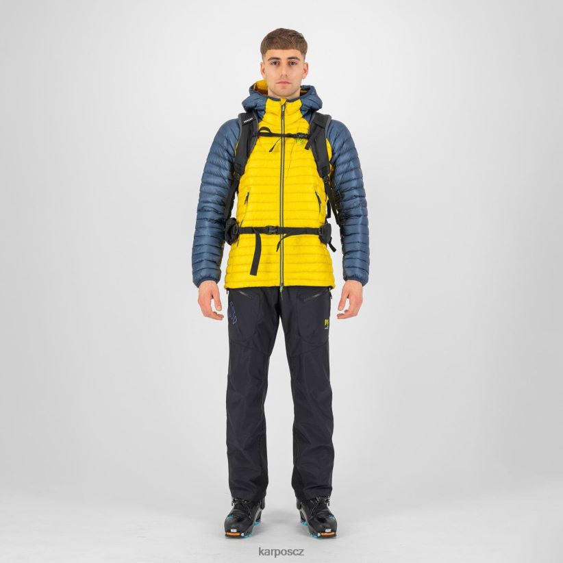 alagna péřová bunda muži Karpos síra/půlnoc bunda| T6XZZH18