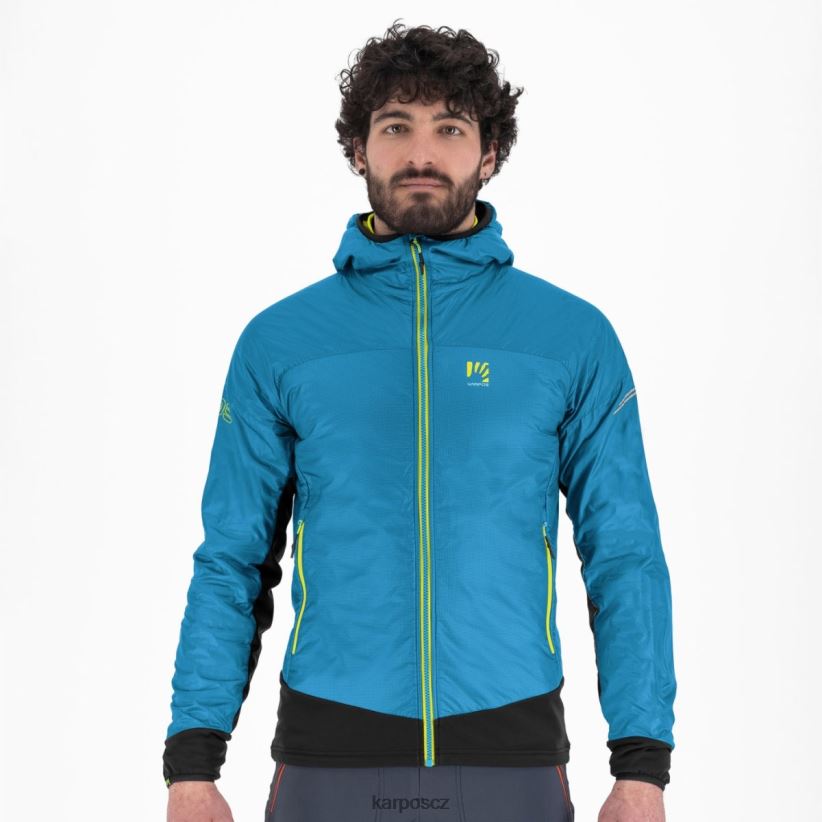 bunda federa muži Karpos modrý drahokam/černý bunda| T6XZZH79