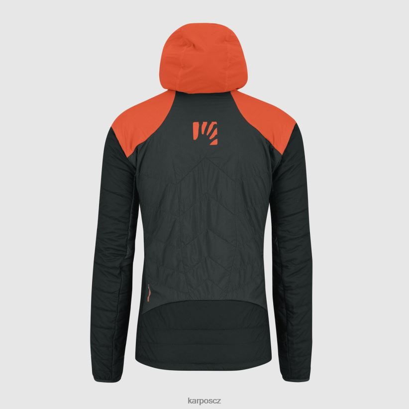 bunda lyskamm evo muži Karpos černý písek/kořeněný pomeranč bunda| T6XZZH32
