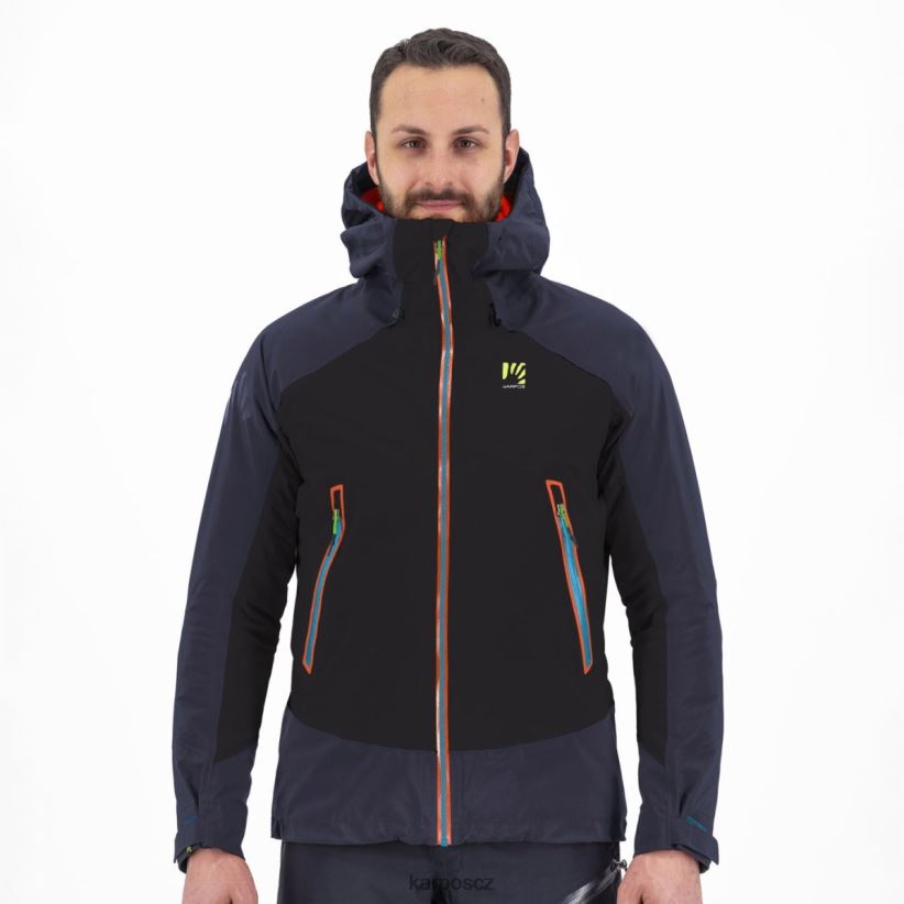 bunda storm evo muži Karpos černý/indický inkoust bunda| T6XZZH26