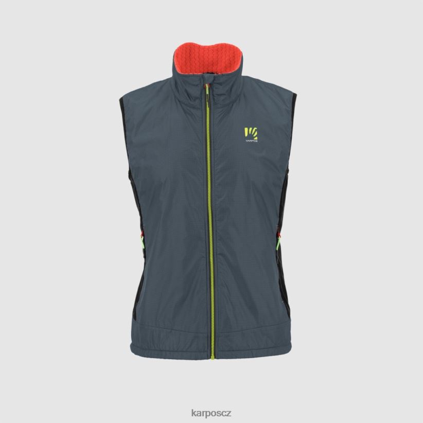 federativní vesta muži Karpos tmavá břidlice/černá vesta| T6XZZH124