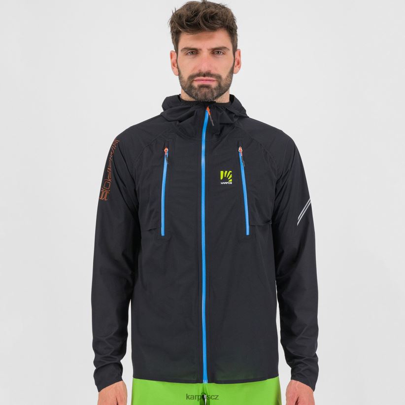 lavaredo bunda do deště muži Karpos černá/indigová b. bunda| T6XZZH64