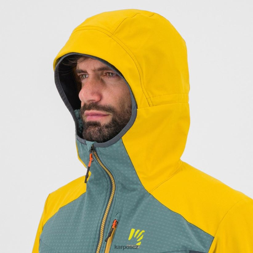 ledová bunda muži Karpos severní Atlantik/citronové kari/dar bunda| T6XZZH113