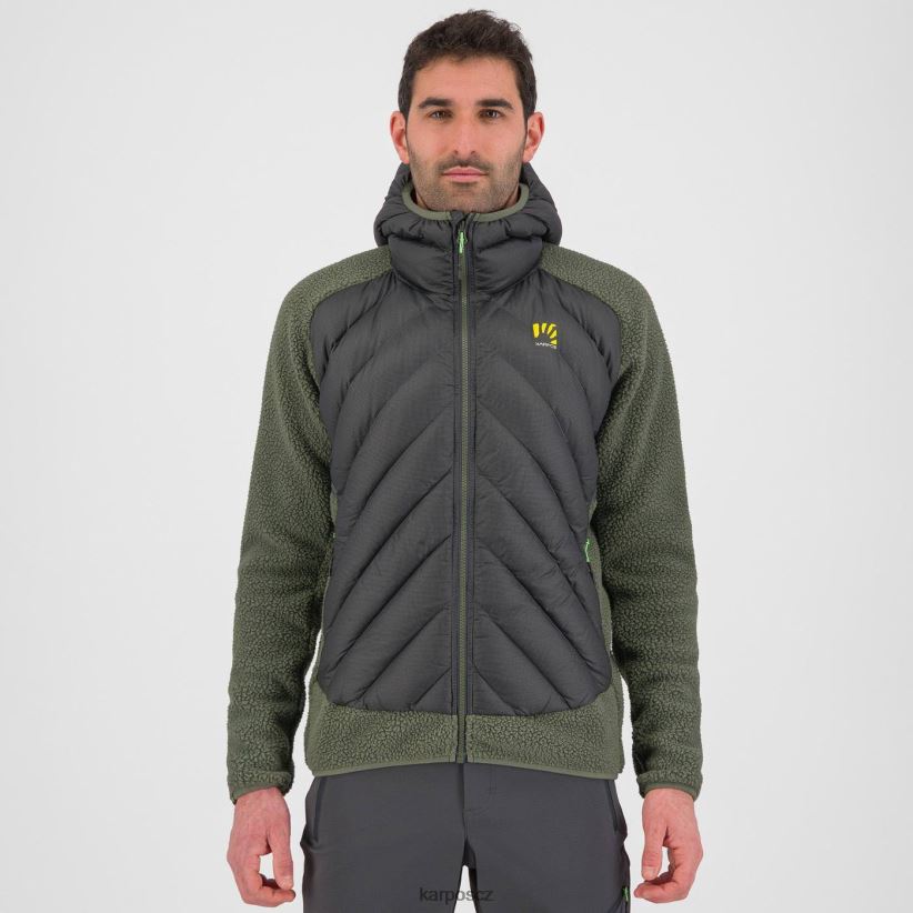marmarole tech bunda muži Karpos černý písek/tymián bunda| T6XZZH54