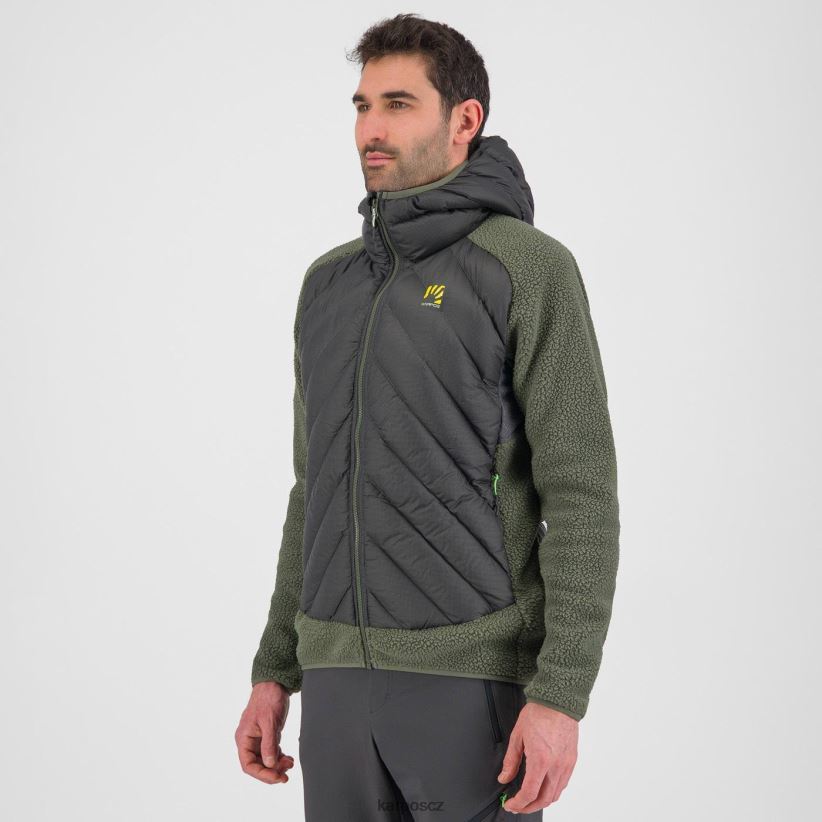 marmarole tech bunda muži Karpos černý písek/tymián bunda| T6XZZH54