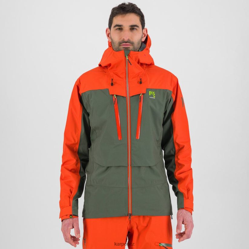 midi shell bunda muži Karpos tymián/kořeněný pomeranč bunda| T6XZZH6
