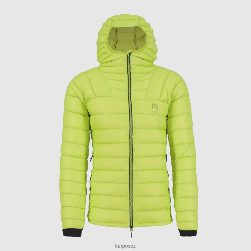 nejvyšší péřová bunda s kapucí muži Karpos kiwi colada bunda| T6XZZH4