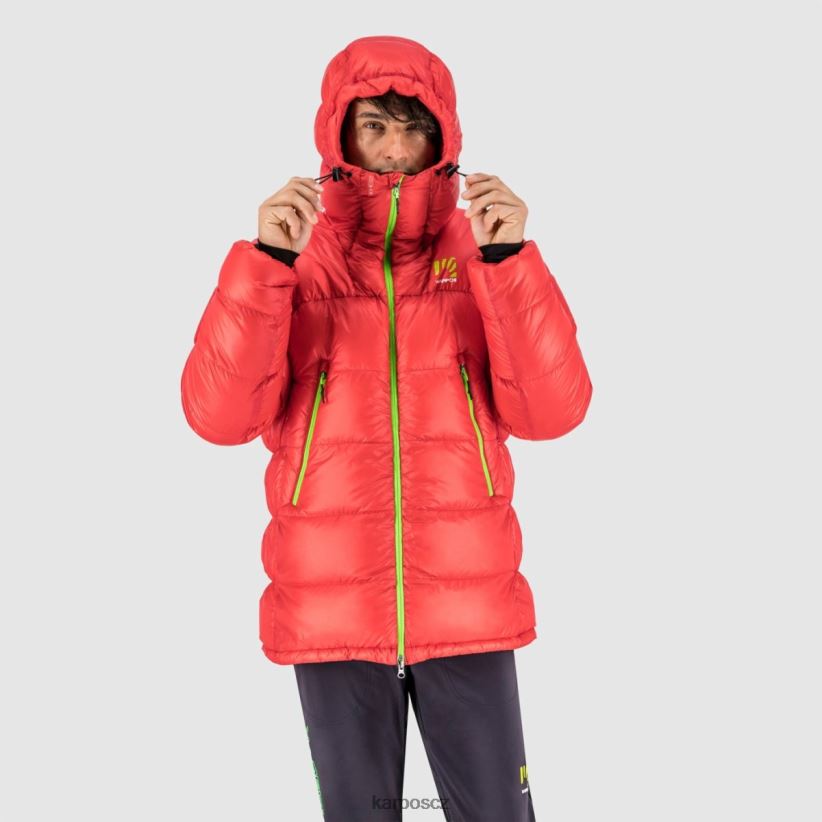 péřová bunda na vrchol k-performance muži Karpos plamen bunda| T6XZZH1