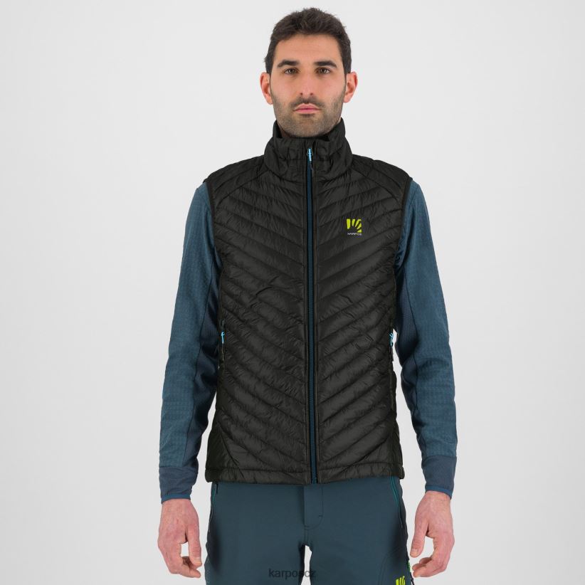 sas plat vesta muži Karpos Černá vesta| T6XZZH148