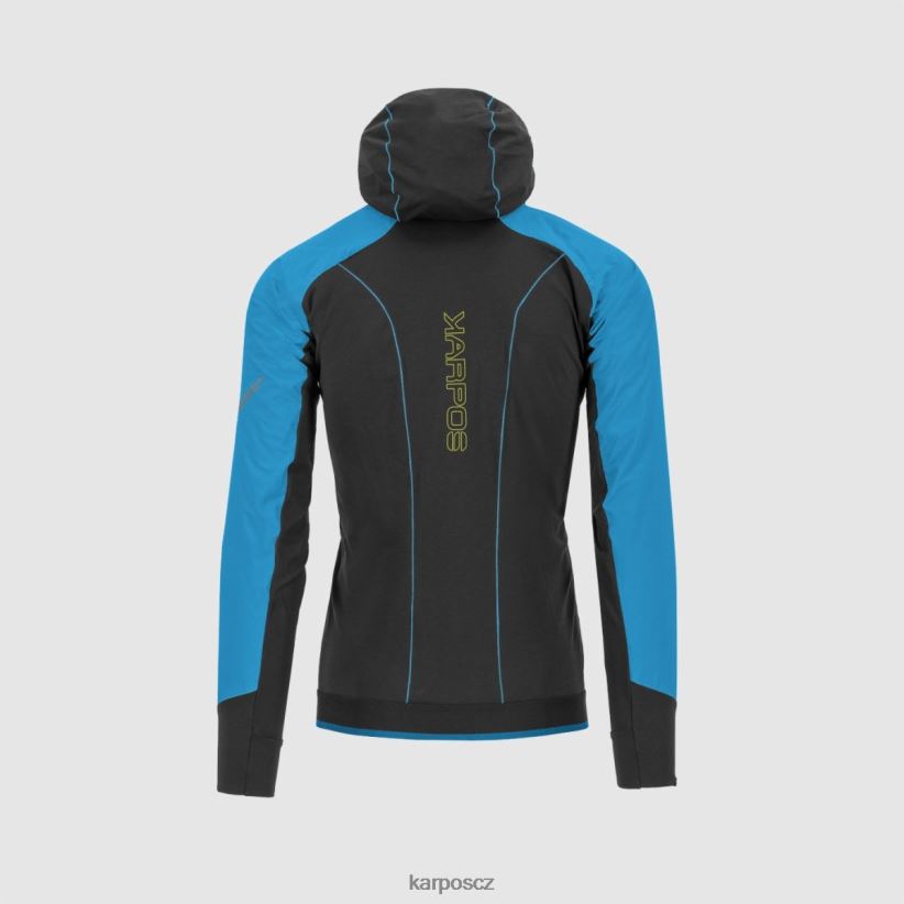 zimní bunda lavaredo muži Karpos modrý drahokam/černý bunda| T6XZZH145