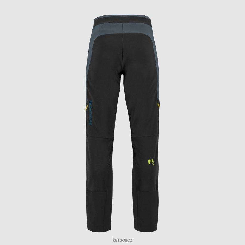kalhoty alagna plus evo muži Karpos černá/tmavá břidlice kalhoty| T6XZZH476