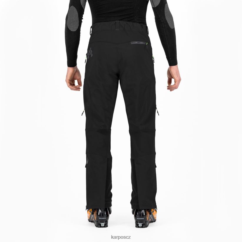 marmolada kalhoty muži Karpos černá tmavě šedá kalhoty| T6XZZH465