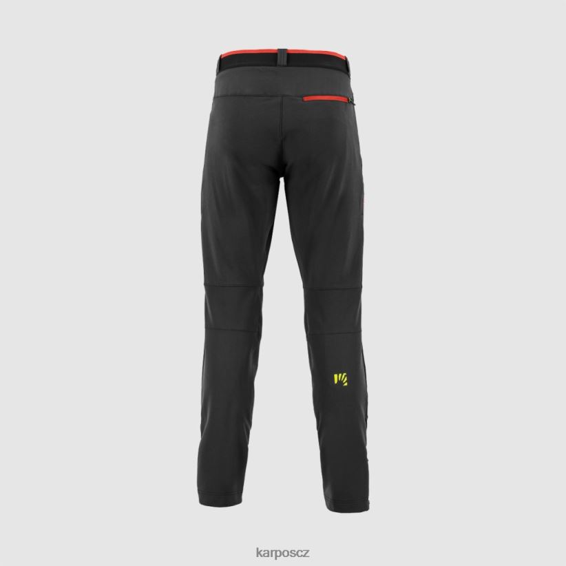 pietena kalhoty muži Karpos černá/grenadina kalhoty| T6XZZH519
