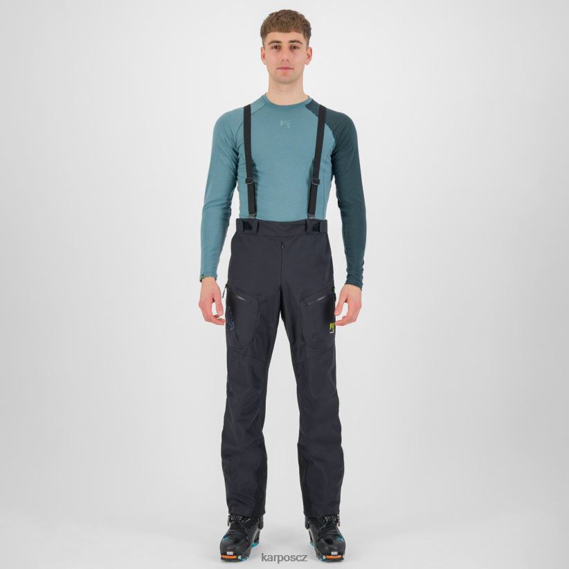piz palu' kalhoty muži Karpos černý/indický inkoust kalhoty| T6XZZH456