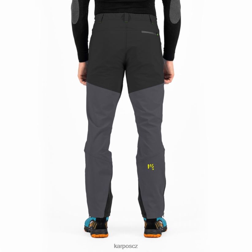 san martinské kalhoty muži Karpos tmavošedý kalhoty| T6XZZH496
