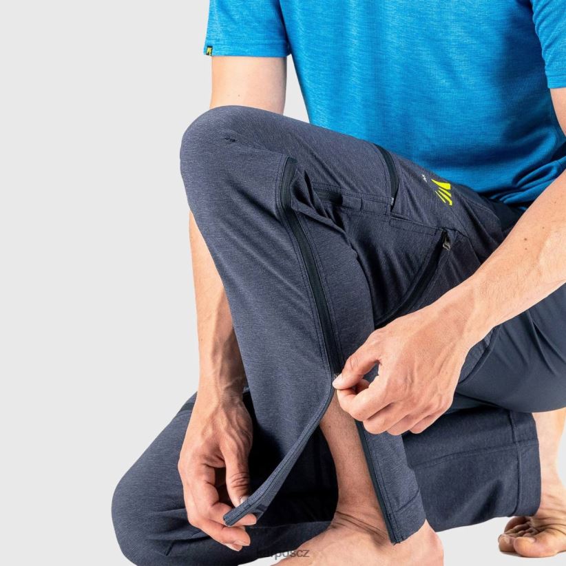 santa croce kalhoty na zip muži Karpos vesmír/indigo b. kalhoty| T6XZZH522