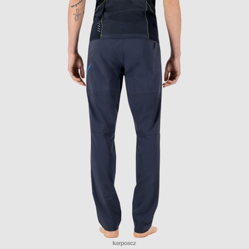 tre cime evoluční kalhoty muži Karpos ombre modrá/černá/jasmínově zelená kalhoty| T6XZZH531