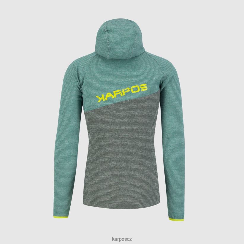 camoscio mikina s kapucí na zip muži Karpos les/severní Atlantik kapucí| T6XZZH177