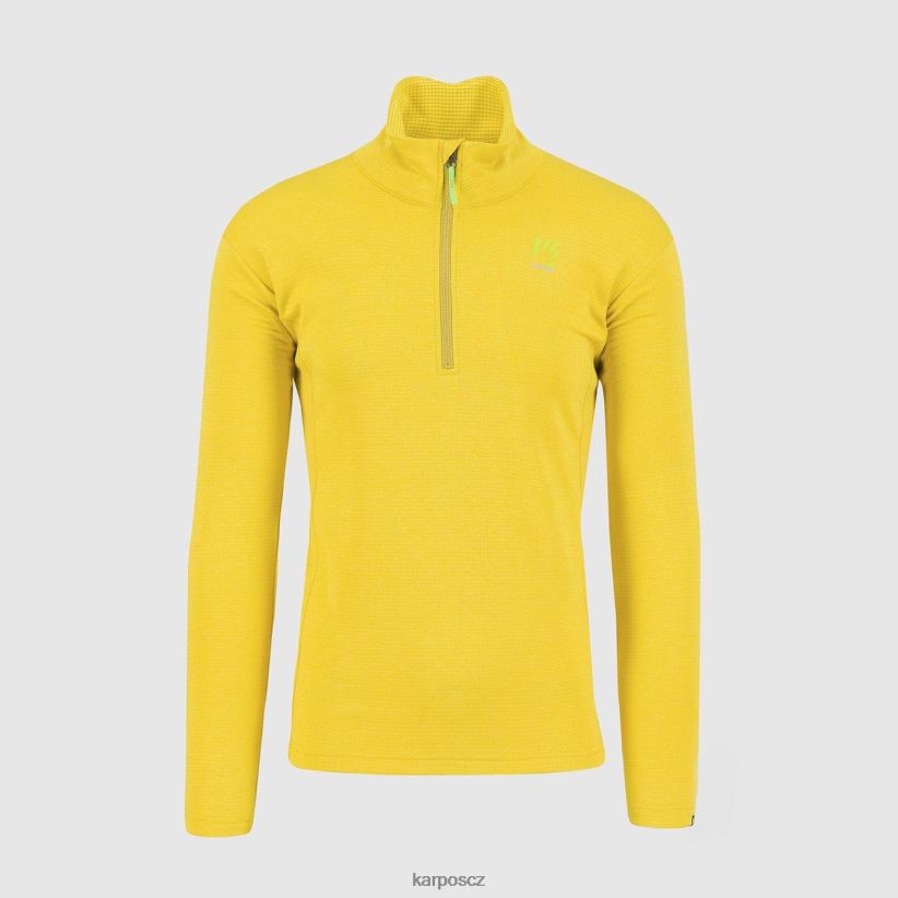 pizzocco poloviční zip muži Karpos síra kapucí| T6XZZH294