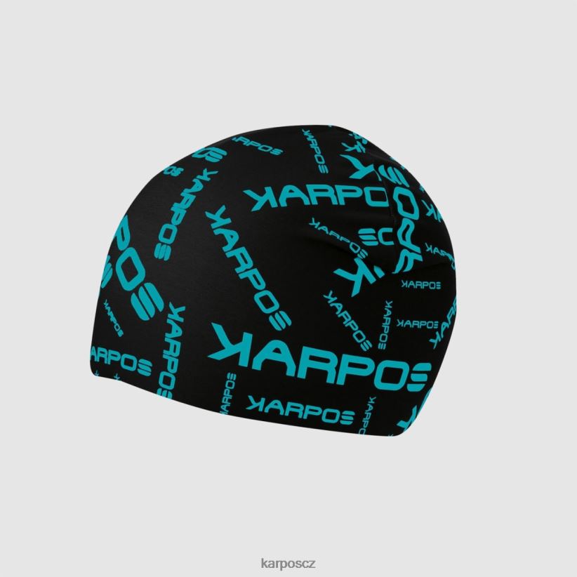 alagna závodní čepice muži Karpos černo/modrý šperk pokrývky hlavy| T6XZZH795