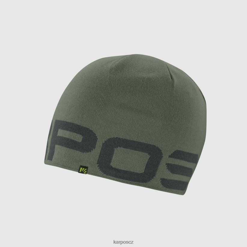 larinová čepice muži Karpos tymián/černý písek pokrývky hlavy| T6XZZH711