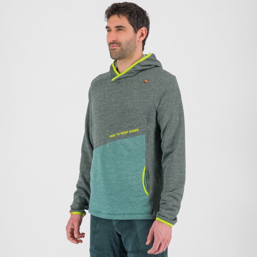 camoscio mikina s kapucí muži Karpos les/severní Atlantik rouno| T6XZZH232