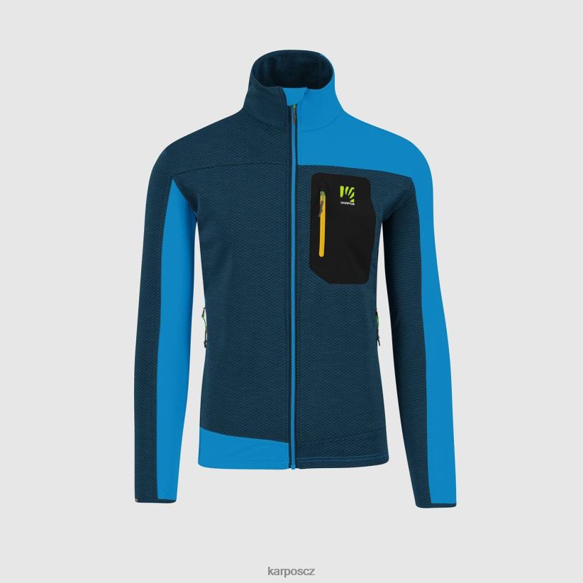 cherz fleece muži Karpos půlnoční/diva blue rouno| T6XZZH189