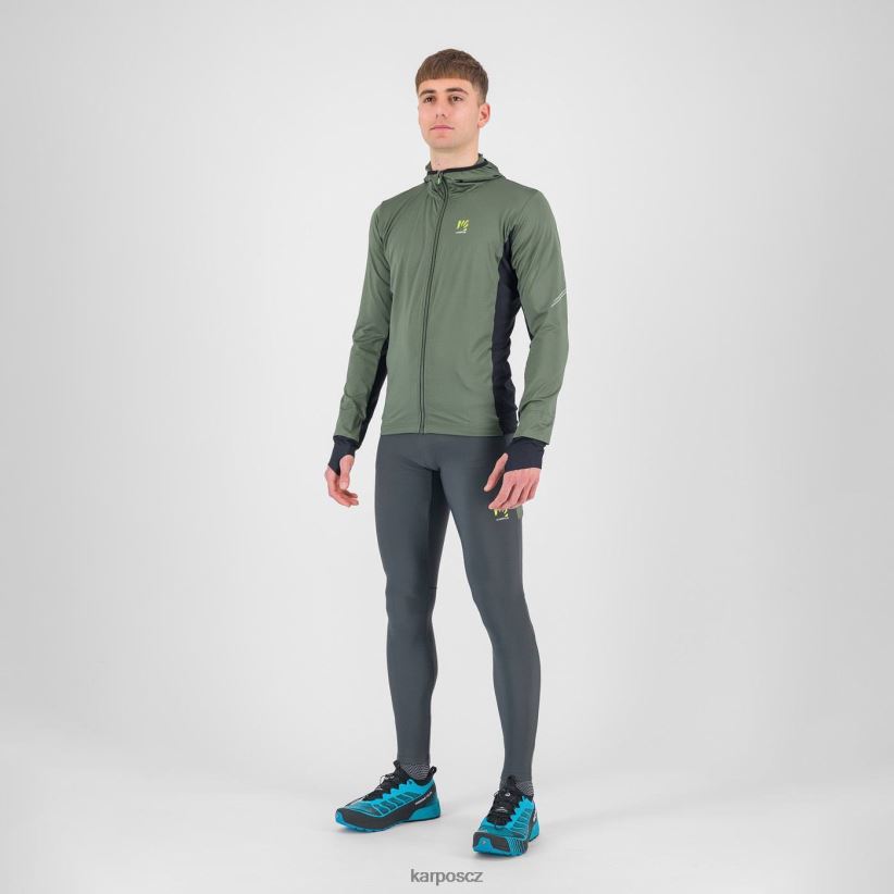 fleece lavaredo evo muži Karpos tymián/černý rouno| T6XZZH200