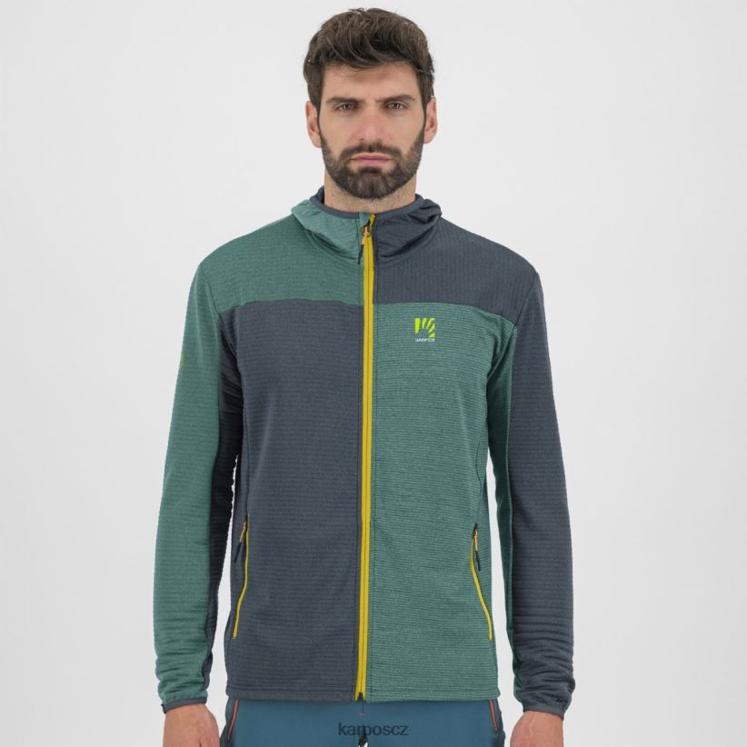 nuvolau fleece muži Karpos severní Atlantik/tmavá břidlice rouno| T6XZZH237