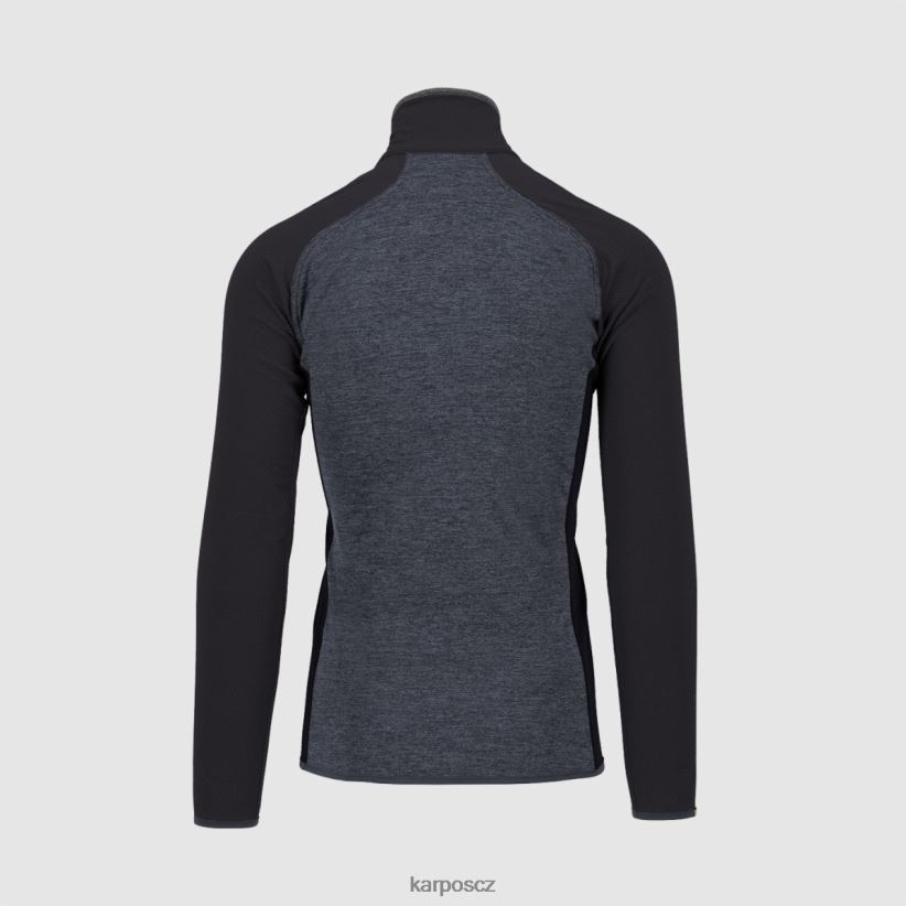 odle fleece muži Karpos indický inkoust/černý rouno| T6XZZH215