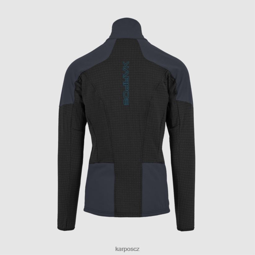 puez fleece muži Karpos černý/indický inkoust rouno| T6XZZH221