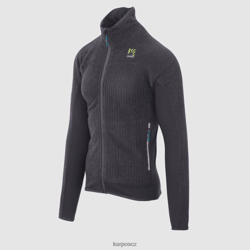 rocchetta fleece muži Karpos tmavošedý rouno| T6XZZH257