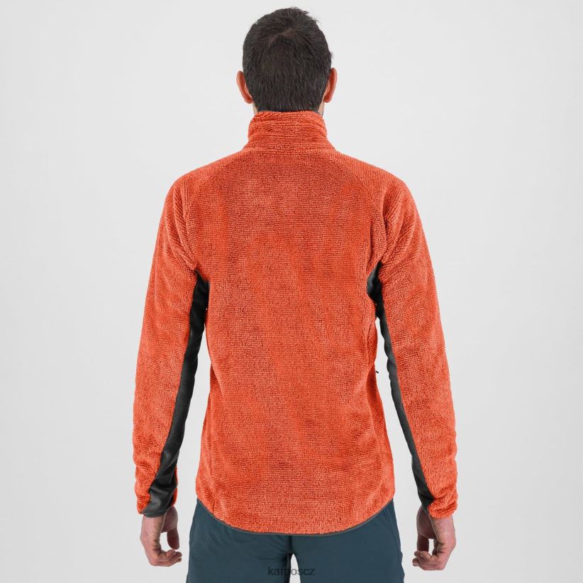 vertice fleece muži Karpos pikantní pomeranč rouno| T6XZZH195