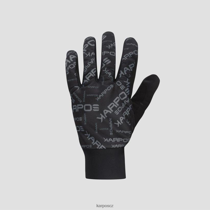 leggero rukavice muži Karpos černá/tmavě šedá rukavice| T6XZZH901