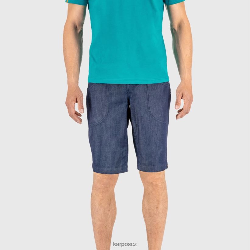 castegner světlé džíny bermudy muži Karpos tmavě modrá krátký| T6XZZH620