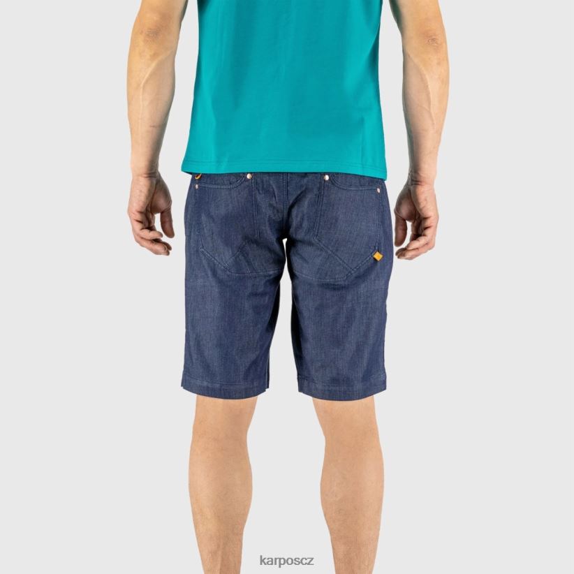 castegner světlé džíny bermudy muži Karpos tmavě modrá krátký| T6XZZH620
