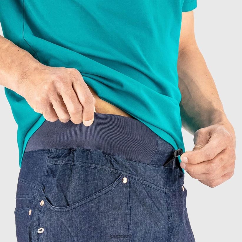 castegner světlé džíny bermudy muži Karpos tmavě modrá krátký| T6XZZH620