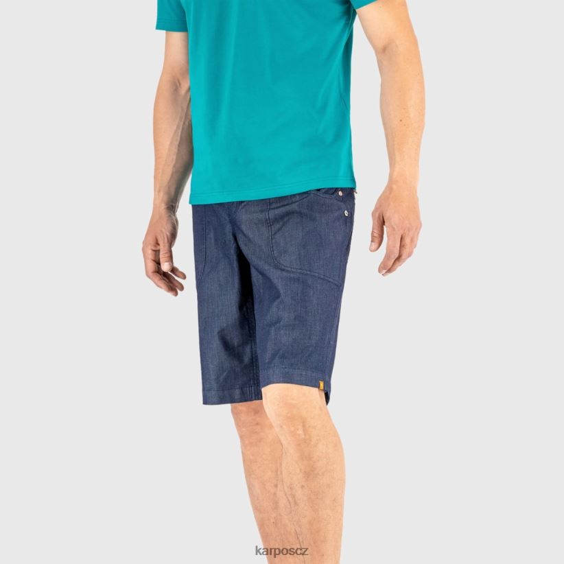 castegner světlé džíny bermudy muži Karpos tmavě modrá krátký| T6XZZH620