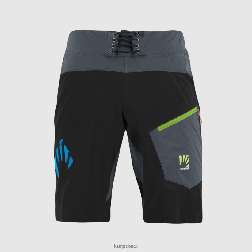 val di dentro bermuda muži Karpos černá/vesmír/indigo b. krátký| T6XZZH657