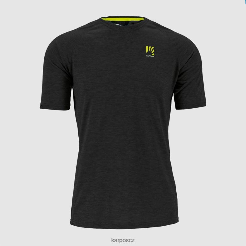 alta přes dres polartec muži Karpos Černá tričko| T6XZZH368