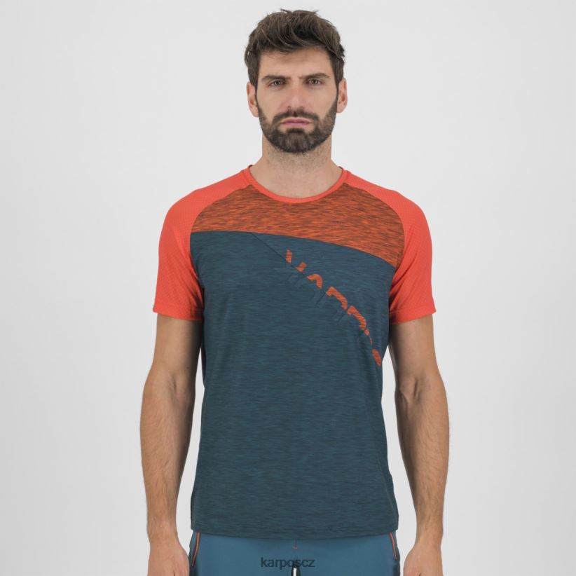 dres croda rossa muži Karpos temné moře/paprika/balzám tričko| T6XZZH359