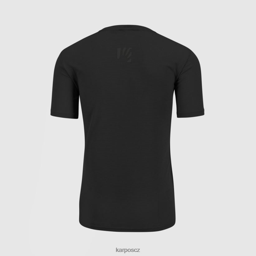 dres loma muži Karpos Černá tričko| T6XZZH430