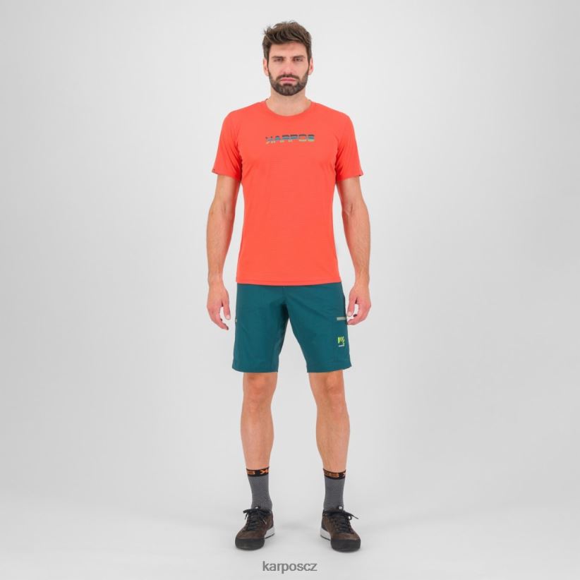 dres loma muži Karpos paprikový/mořský sprej tričko| T6XZZH428