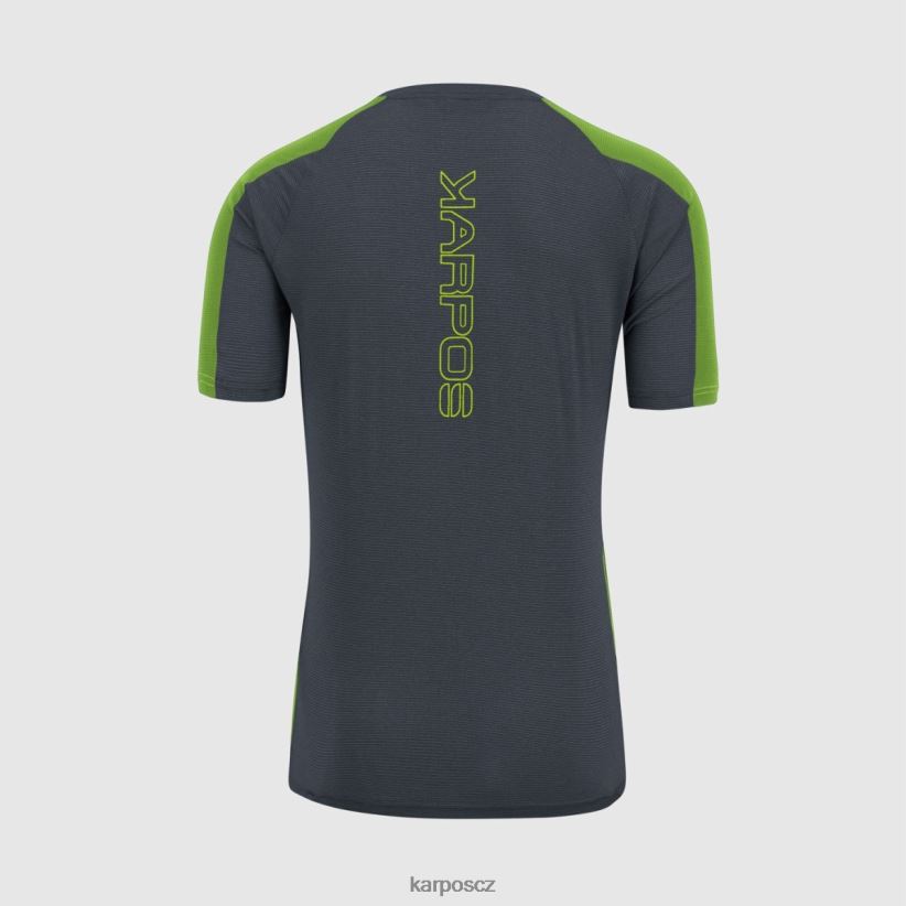 dres nuvolau muži Karpos ombre modrá/jasmínově zelená tričko| T6XZZH370