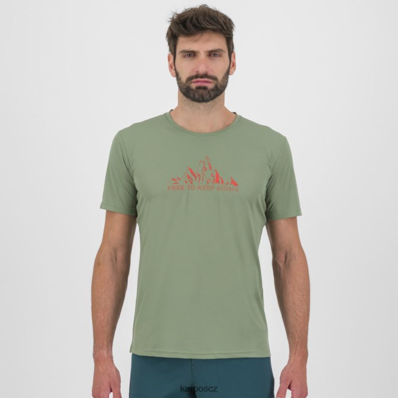 dres s potiskem loma muži Karpos mořský sprej tričko| T6XZZH397