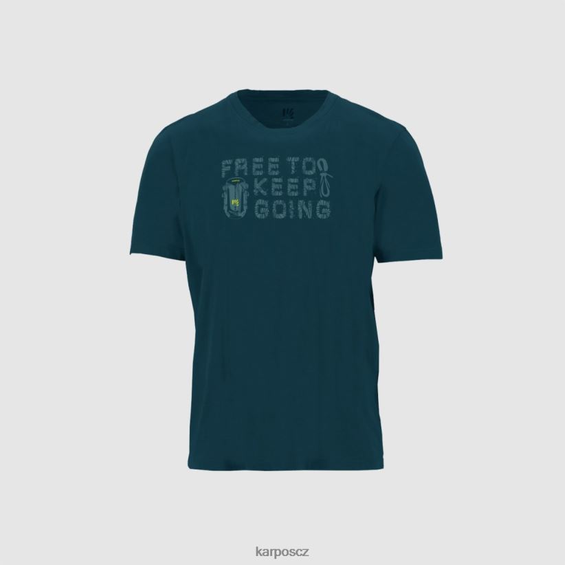 krokusové tričko muži Karpos odrážející rybník tričko| T6XZZH403