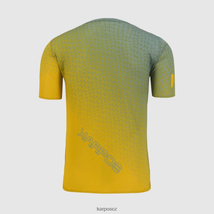 lavaredo ultra technický dres muži Karpos citronové kari/tmavá břidlice tričko| T6XZZH324