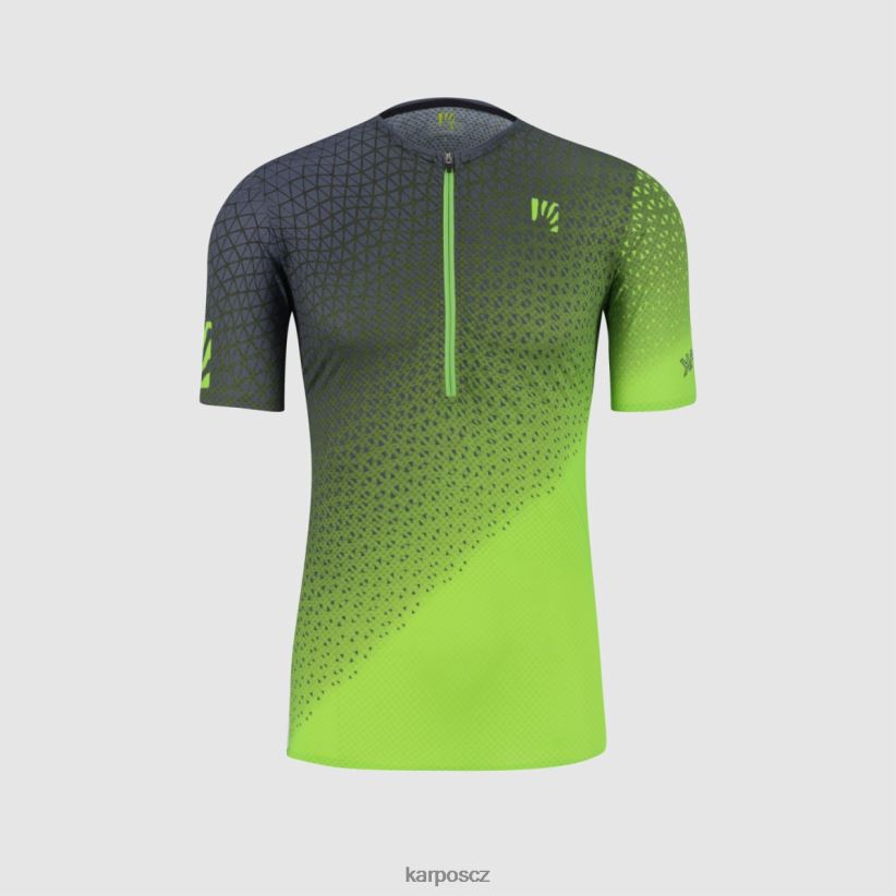 lavaredo ultra technický dres muži Karpos jasmínově zelená/ombrová modrá tričko| T6XZZH323