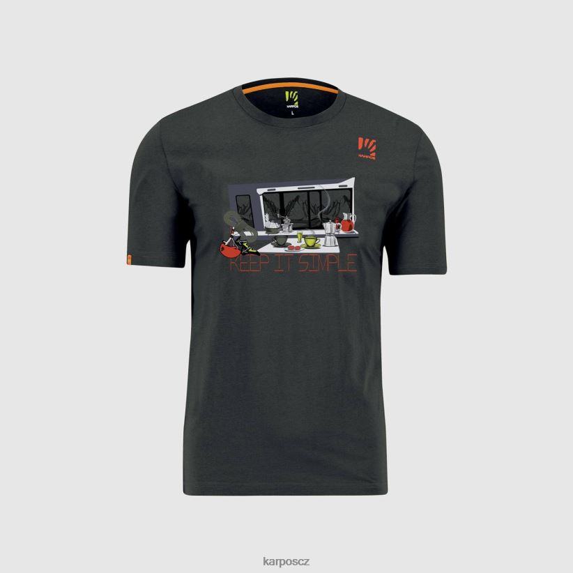 sasankové tričko muži Karpos černý písek tričko| T6XZZH415